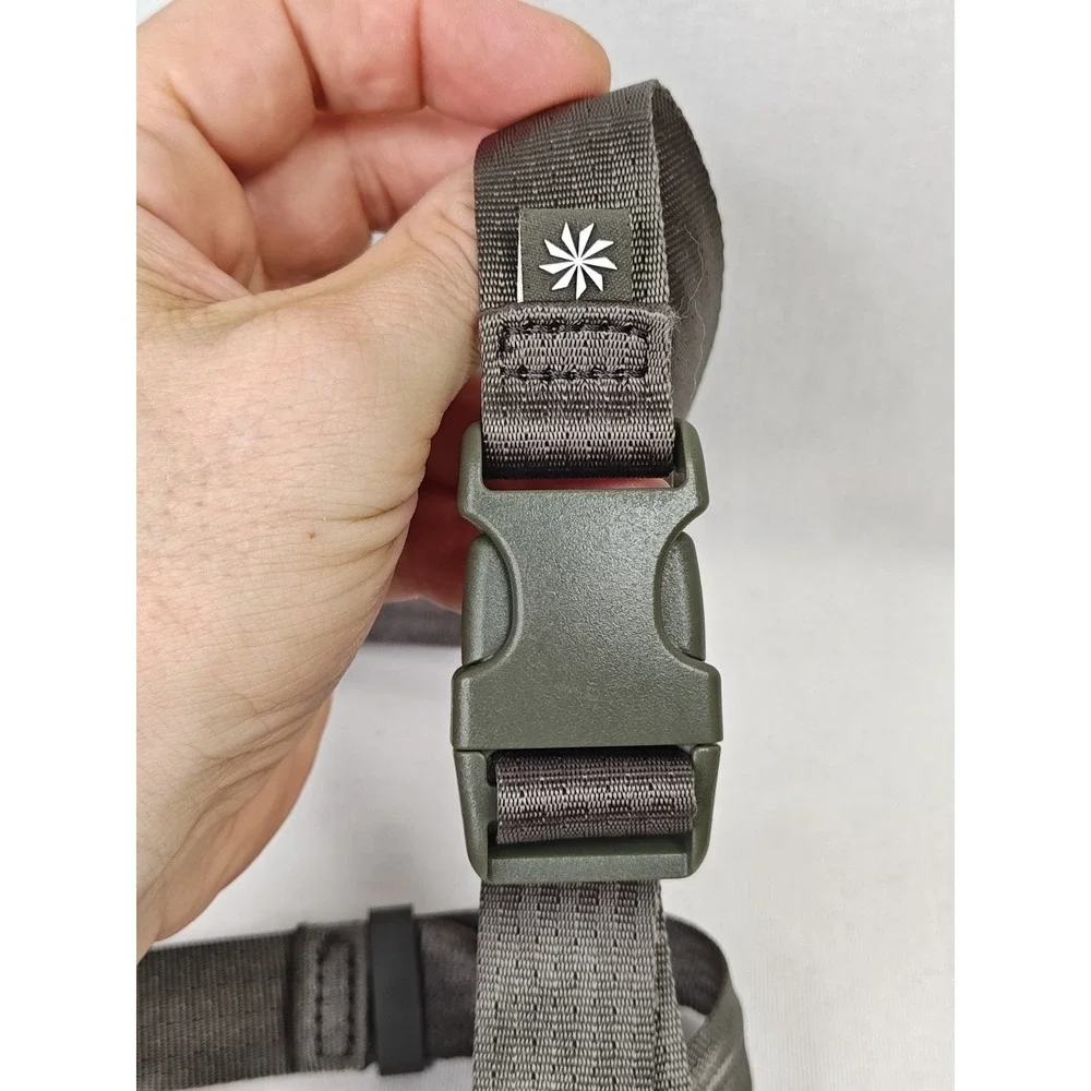 Athleta All About Crossbody Belt Bag Fanny Pack‎ Green Small Concert Festival